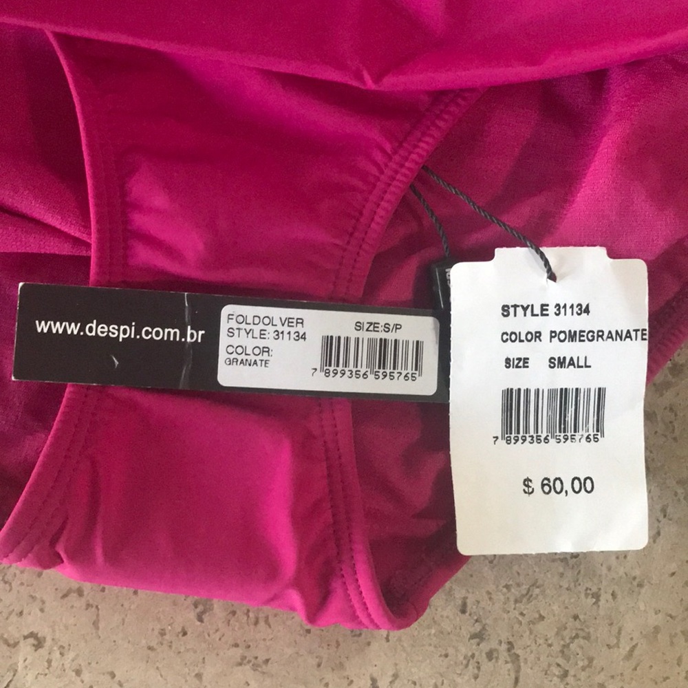 Pink Despi bathing suit bottom NEW
